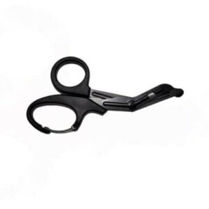 Ciseaux Gesco 19 cm noirs (avec lames noires) avec crochet
