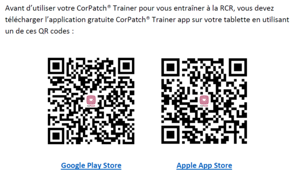 Corpatch ® Trainer - Dispositif d'entrainement à la RCR – Image 4
