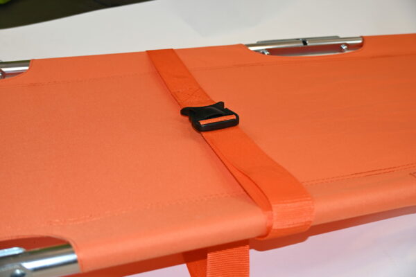 Brancard pliant en 8, charge max. 159 kg, livré avec sac de rangement – Image 4