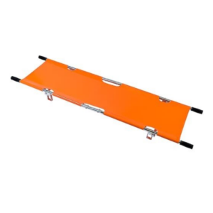 Brancard pliant en 2, dans le sens de la largeur, charge maximale 159 kg
