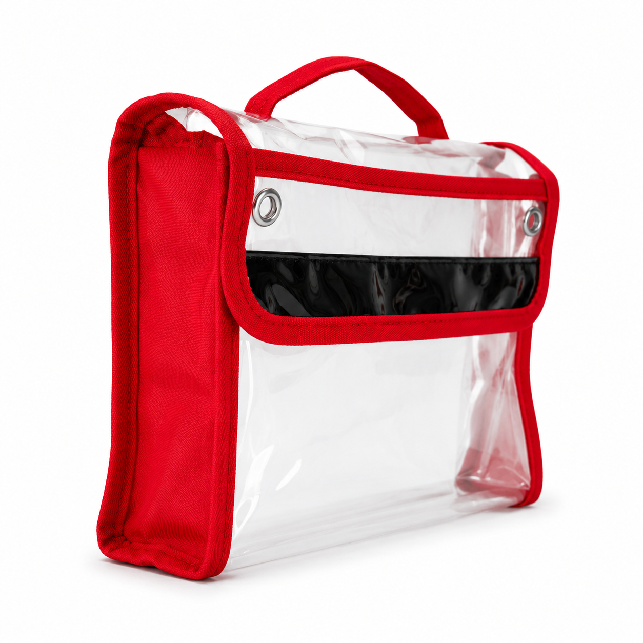 Pochette transparente, Rouge – Image 2